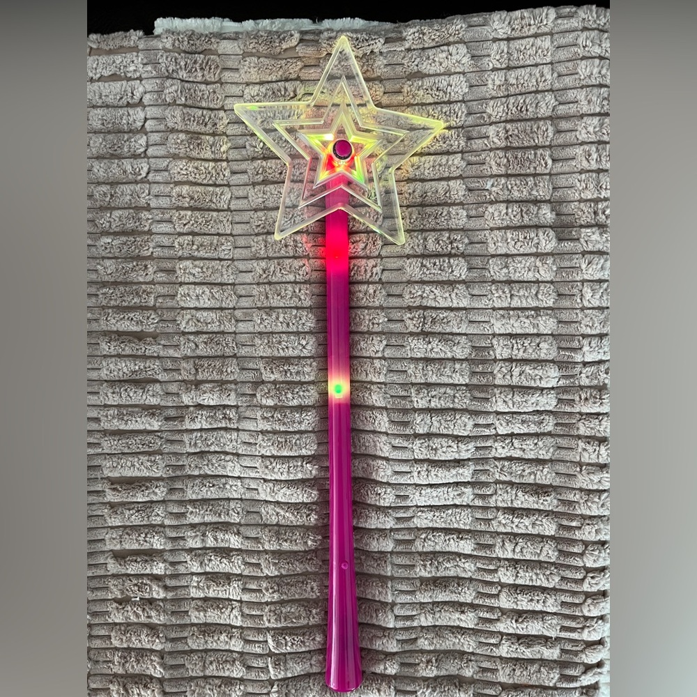 light up cosplay fairy wand